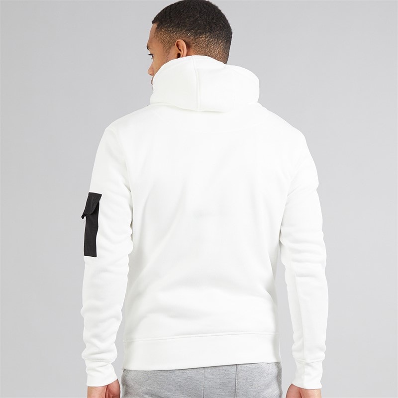 Mens Array Hoodie Cream - Image 2