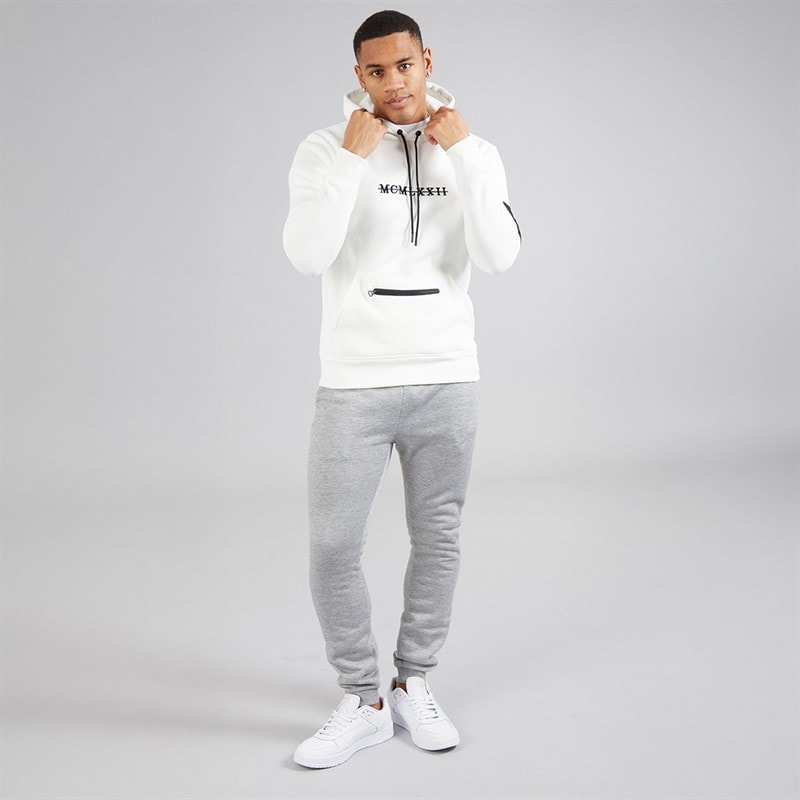 Mens Array Hoodie Cream - Image 3