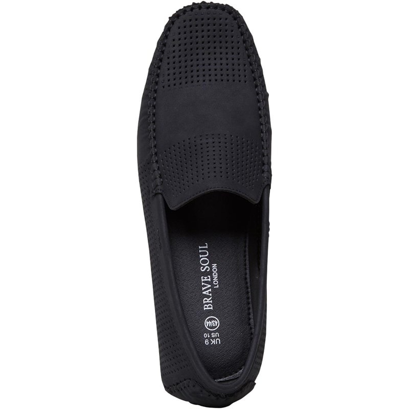 Mens Justin Loafers Black - Image 4
