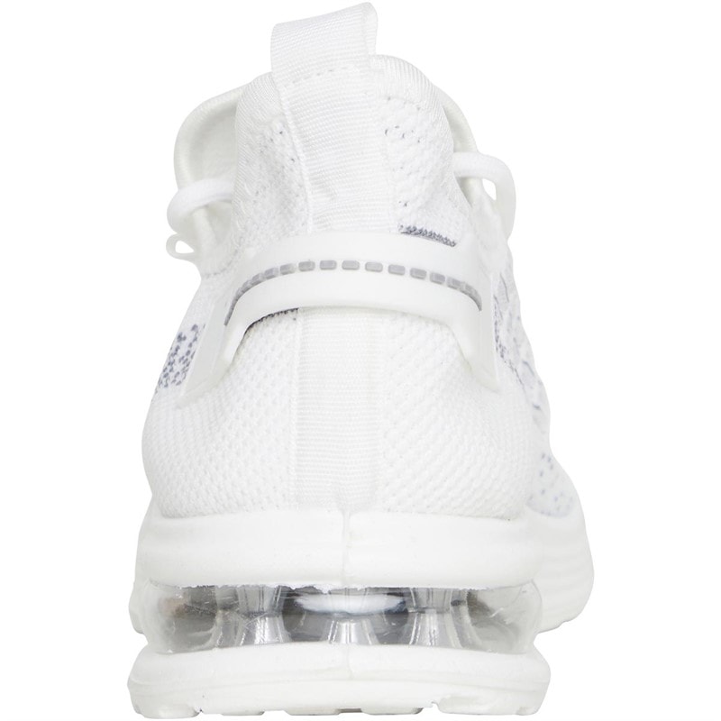 Mens Lakeside Bubble Trainers White Mono - Image 3