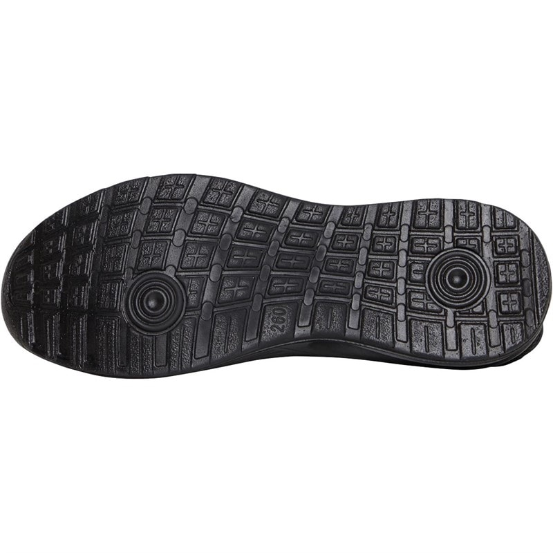 Mens Lakeside Bubble Trainers Black Mono - Image 2