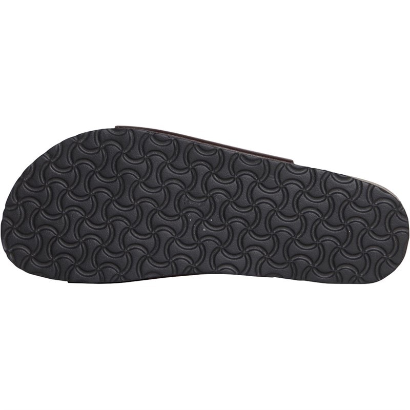 Mens Anthony Double Buckle Sandals Brown - Image 3