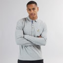 Mens Oregon Long Sleeve T-Shirt Light Grey Marl