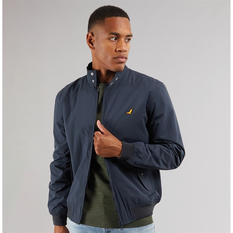 Mens Falcon Harrington Jacket Navy - Image 1