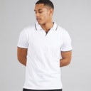 Mens Ferrat Polo Optic White/Navy