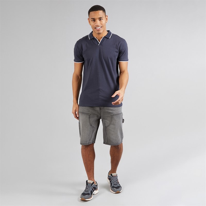 Mens Ferrat Polo Navy/Optic White - Image 3