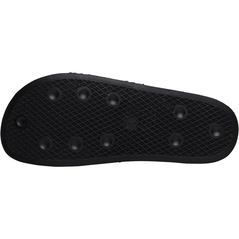 Mens Theo Eagle Slides Black/Grey - Image 3