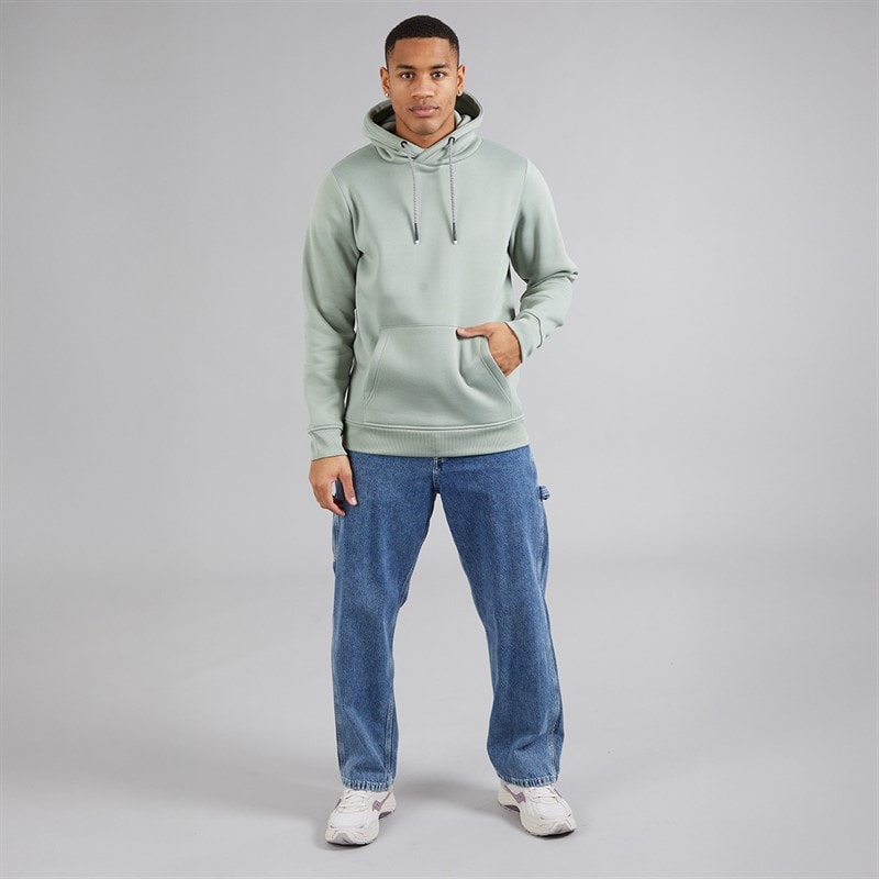 Mens Zoid Hoodie Minral Green - Image 4