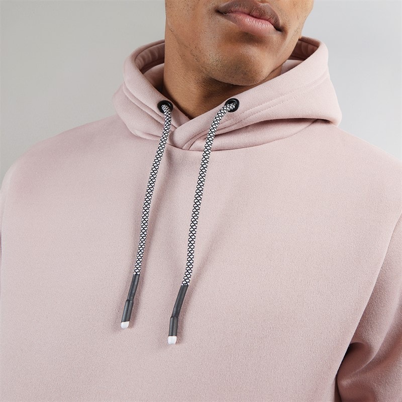 Mens Zoid Hoodie Dusty Pink - Image 3