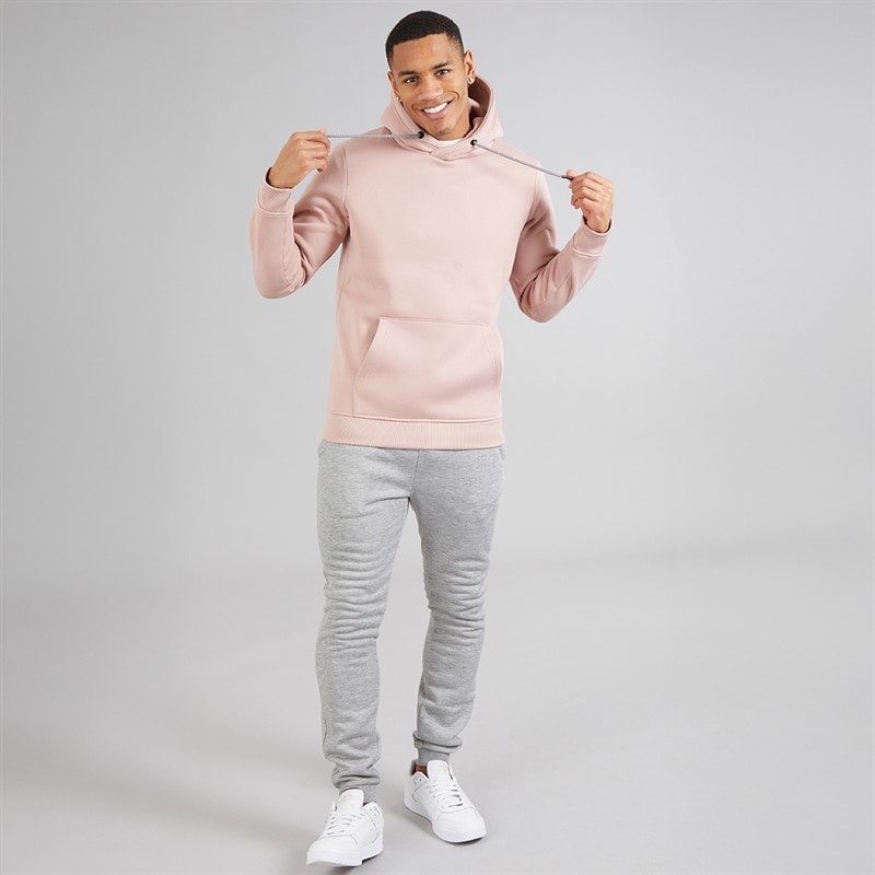 Mens Zoid Hoodie Dusty Pink - Image 4