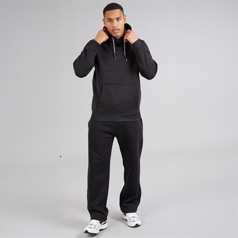 Mens Zoid Hoodie Jet Black - Image 4