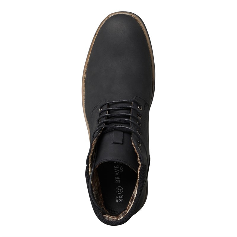 Mens Sawyer Boots Black - Image 4