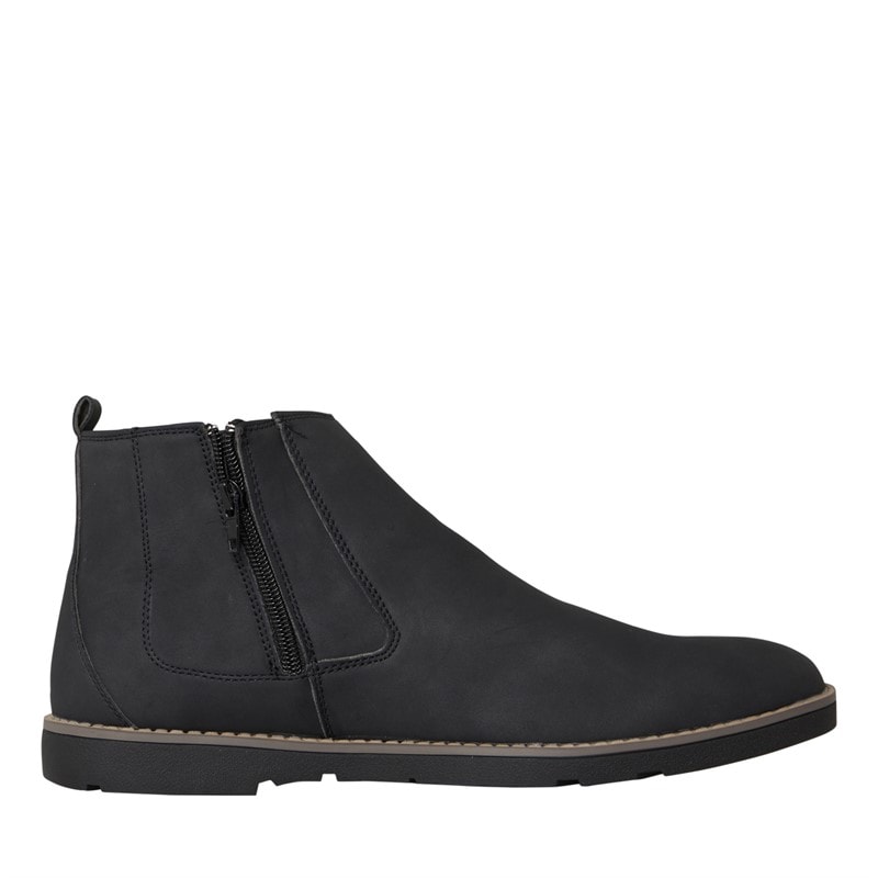 Mens Garret Chelsea Boots Black - Image 5