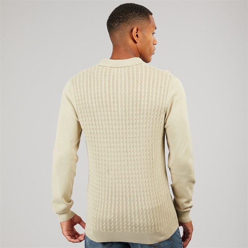 Mens Dillinger Jumper Barley - Image 2
