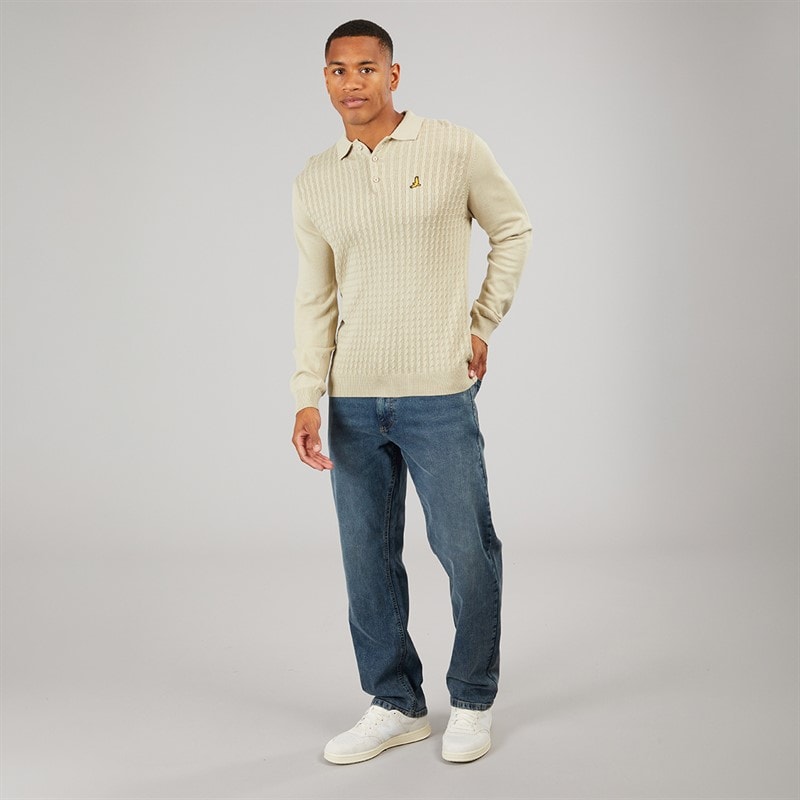 Mens Dillinger Jumper Barley - Image 3