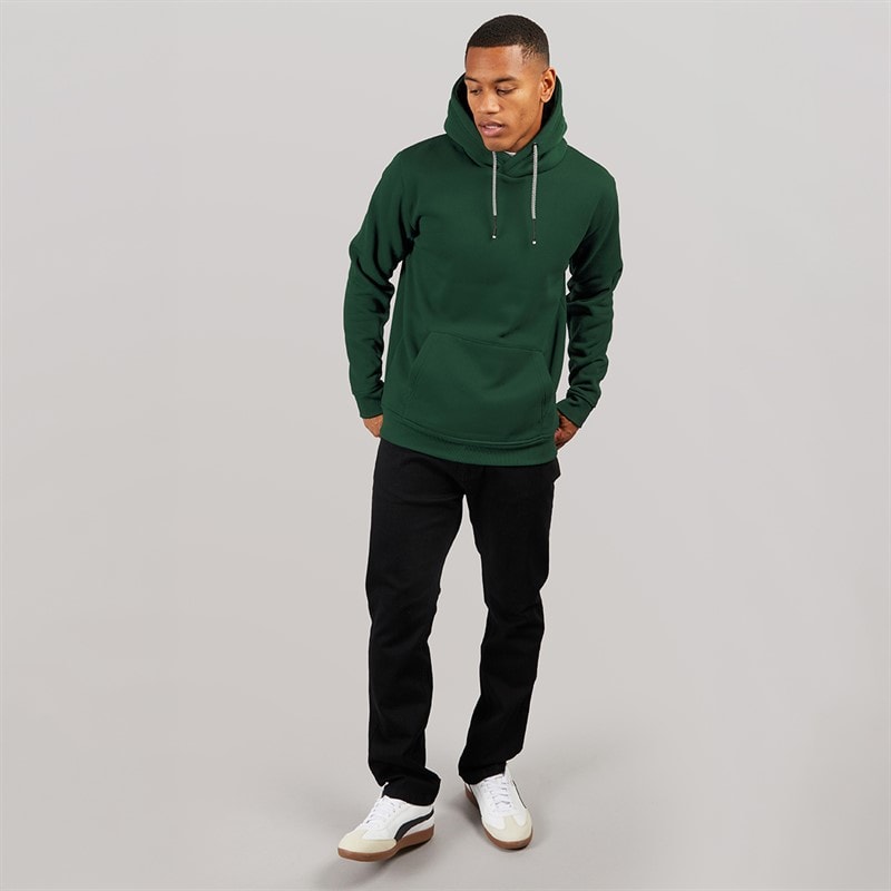 Mens Zoid Hoodie Hunter Green - Image 3