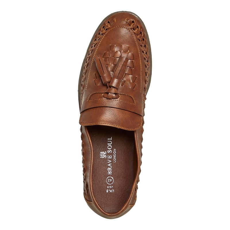 Mens Drift Loafers Tan - Image 4