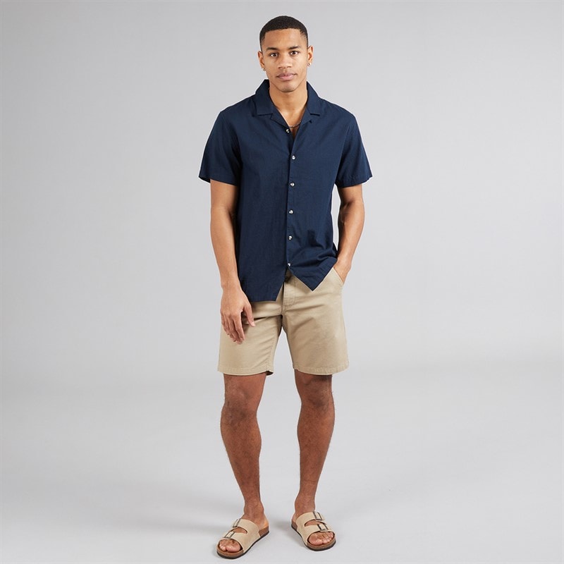 Mens Eubank Shirt Navy - Image 4