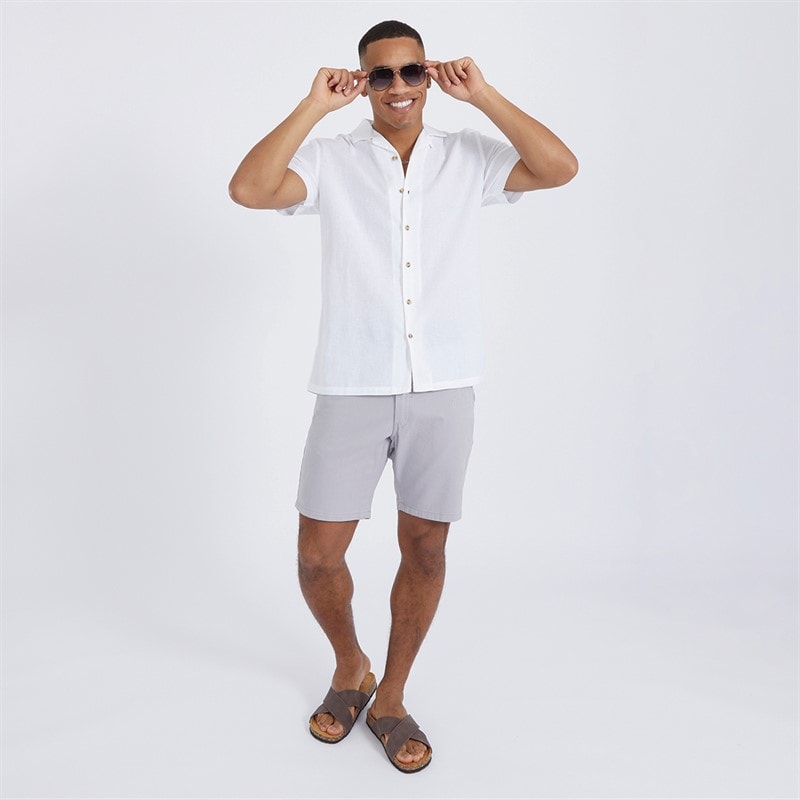 Mens Eubank Shirt Optic White - Image 3