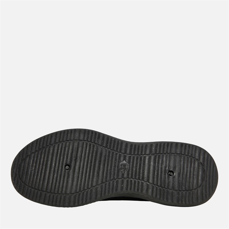 Womens Cali Slip On Shoes Black Mono - Image 2