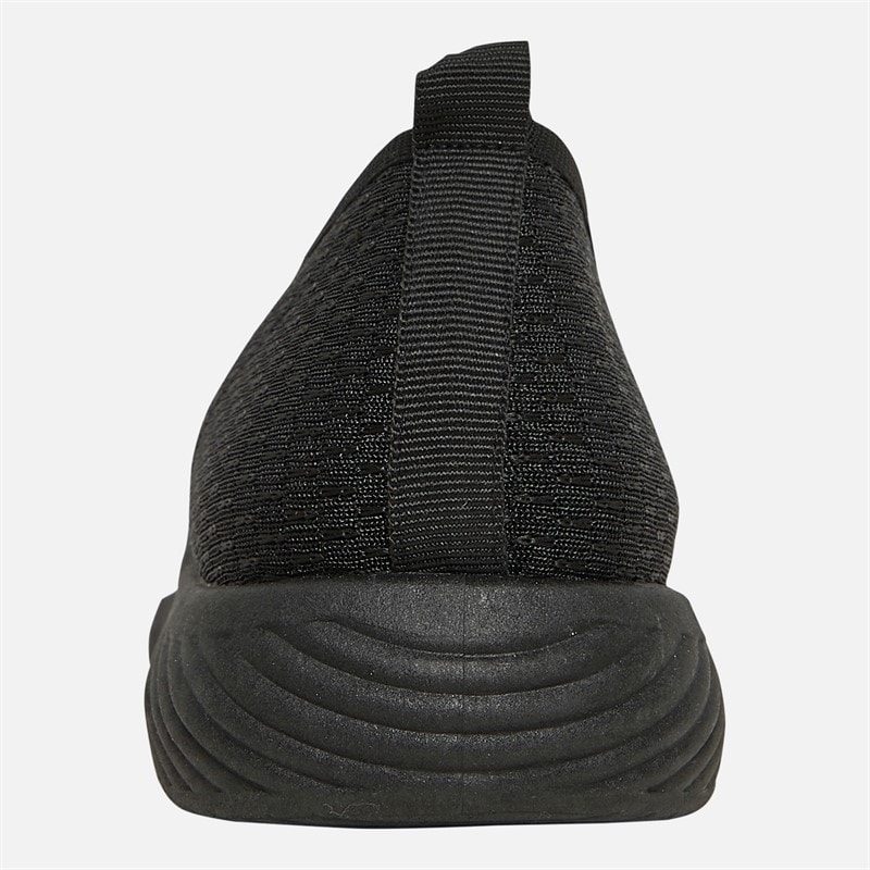 Womens Cali Slip On Shoes Black Mono - Image 3
