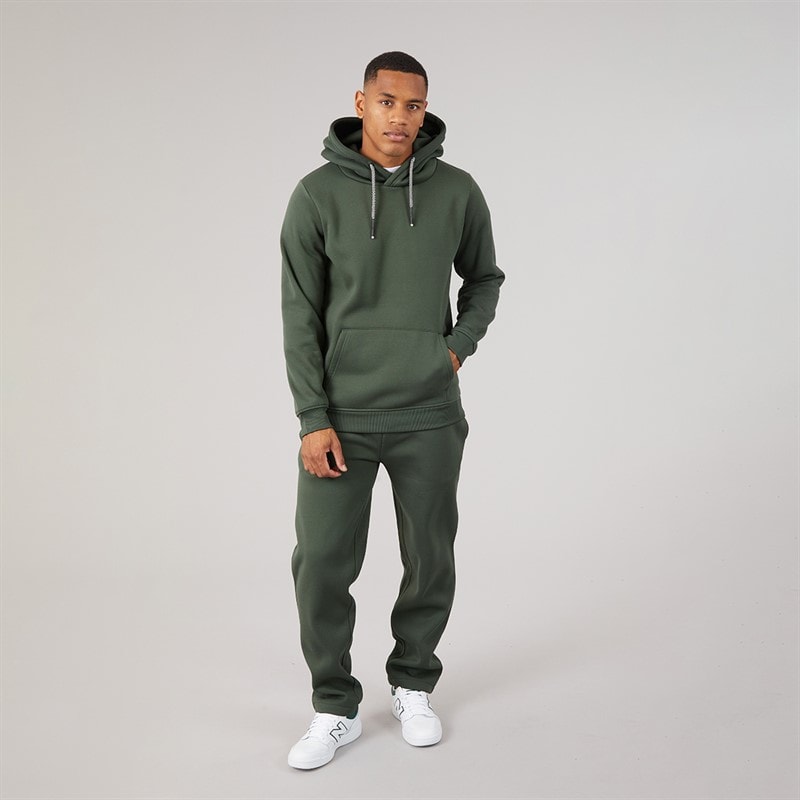 Brave Soul Mens Hadid Tracksuit Forest Green