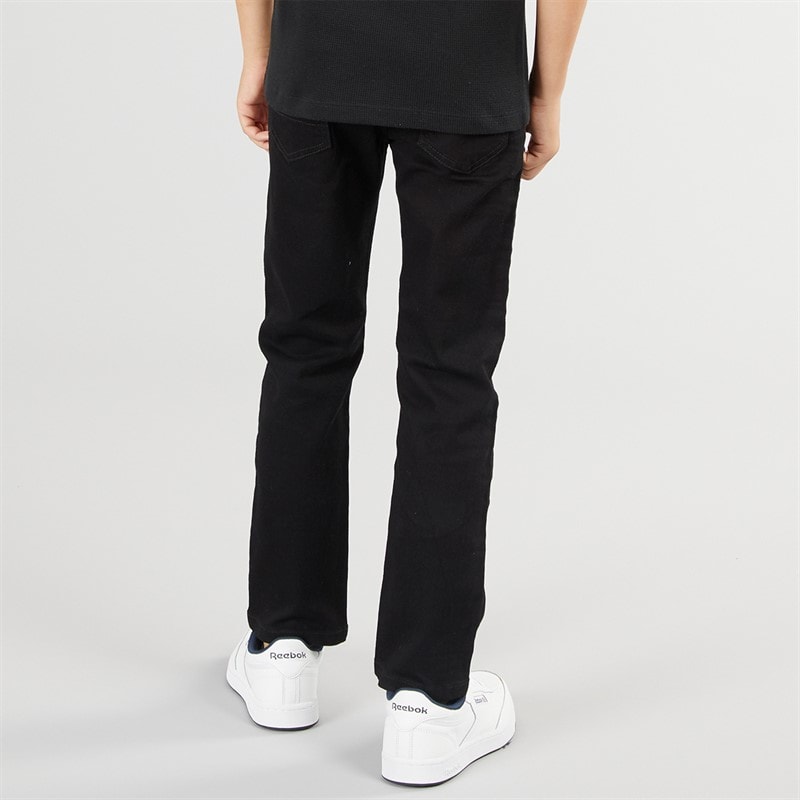 Boys Reg Fit Jeans Black - Image 2