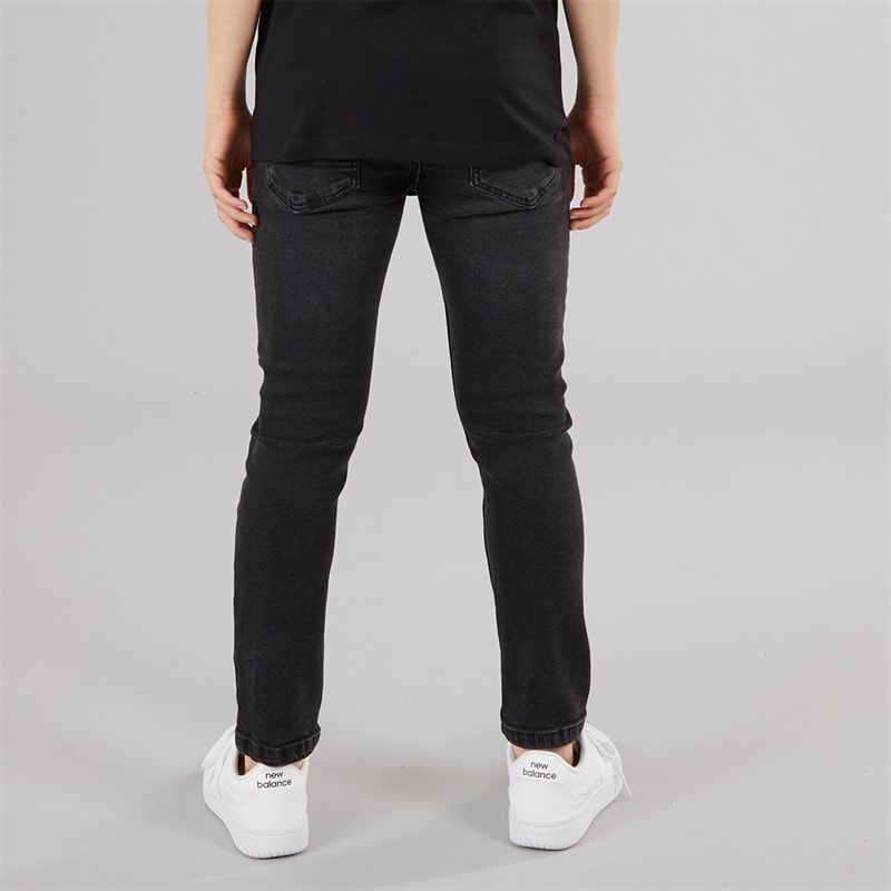 Boys Slim Fit Jeans Charcoal - Image 2