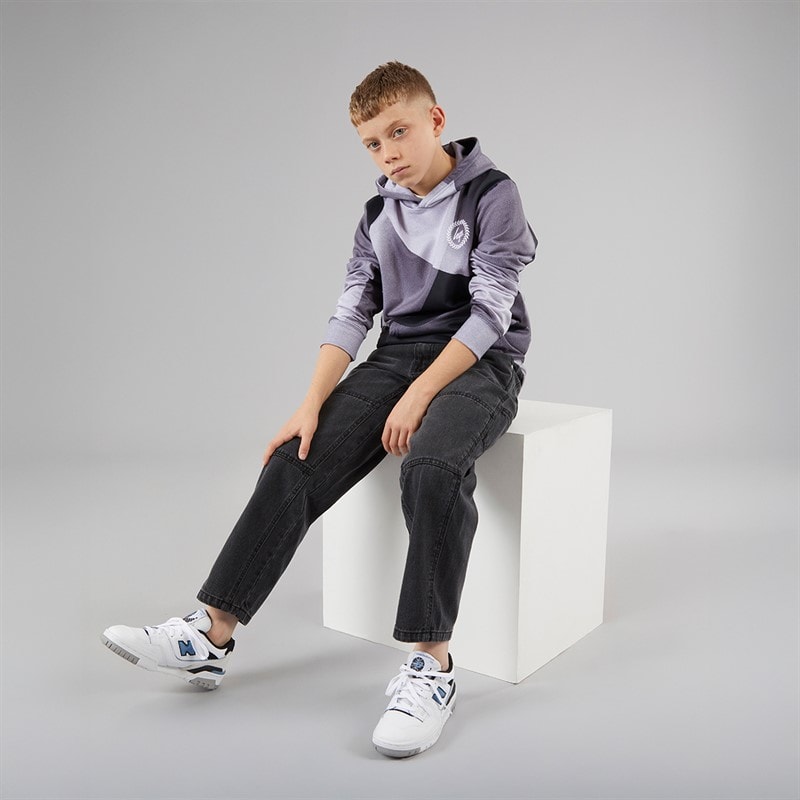 Boys Loose Fit Jeans Charcoal - Image 3
