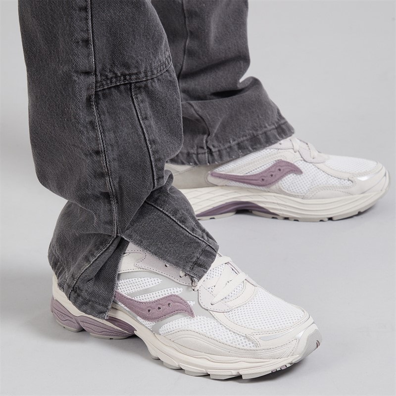 Mens Station Loose Fit Cargo Jeans Grey - Image 5