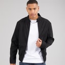 Mens Zev Bomber Jacket Black