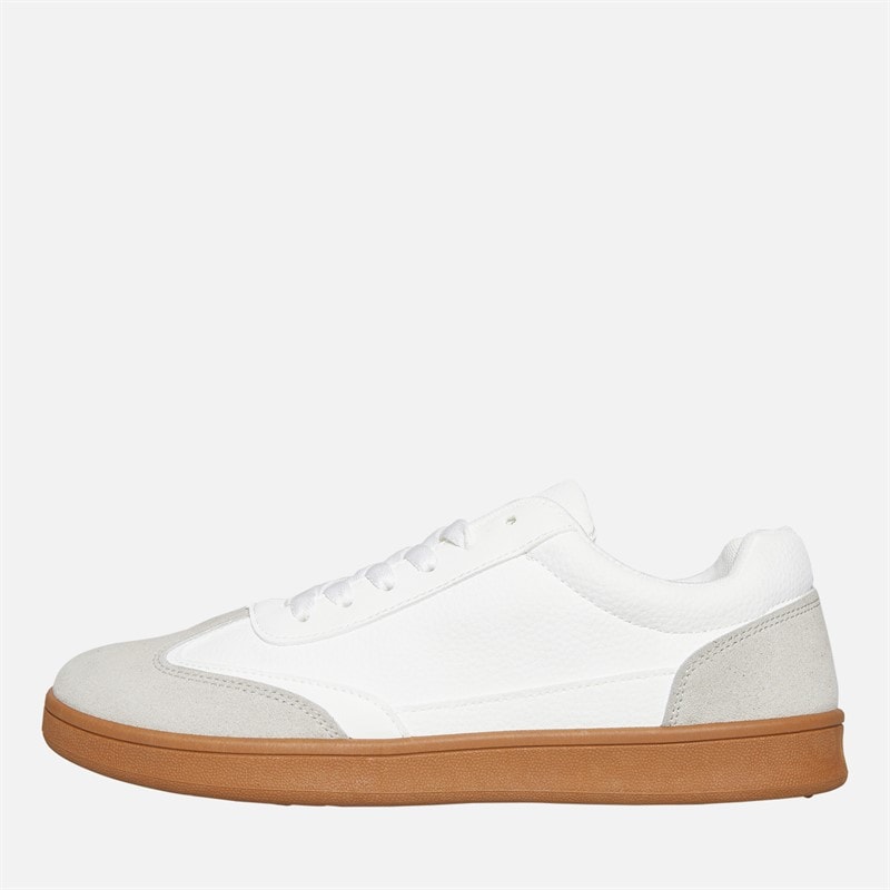 Mens Cisco Trainers White - Image 1