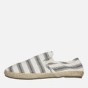 Mens Yacht Espadrilles Cream/Black