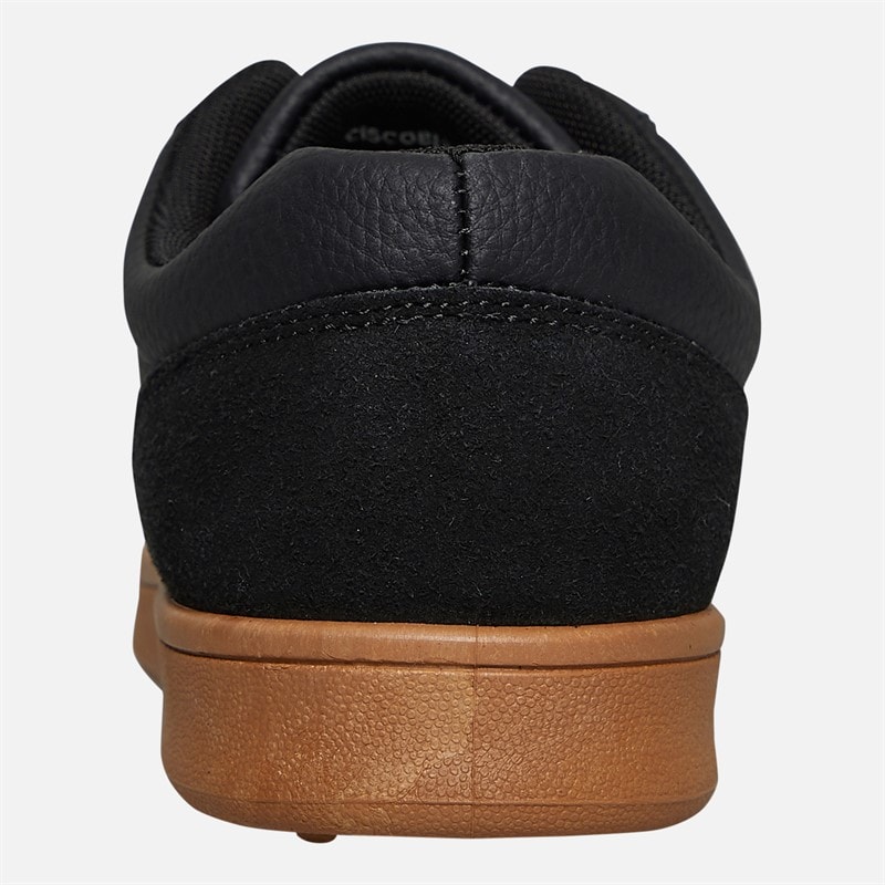 Mens Cisco Trainers Black - Image 3