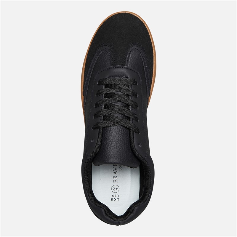 Mens Cisco Trainers Black - Image 4