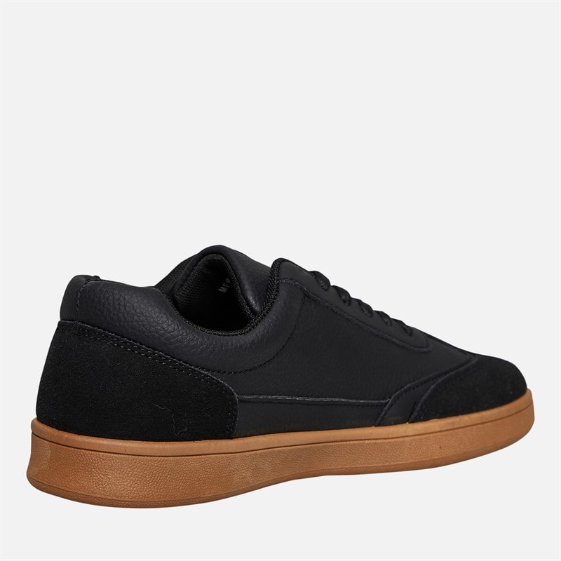 Mens Cisco Trainers Black - Image 5