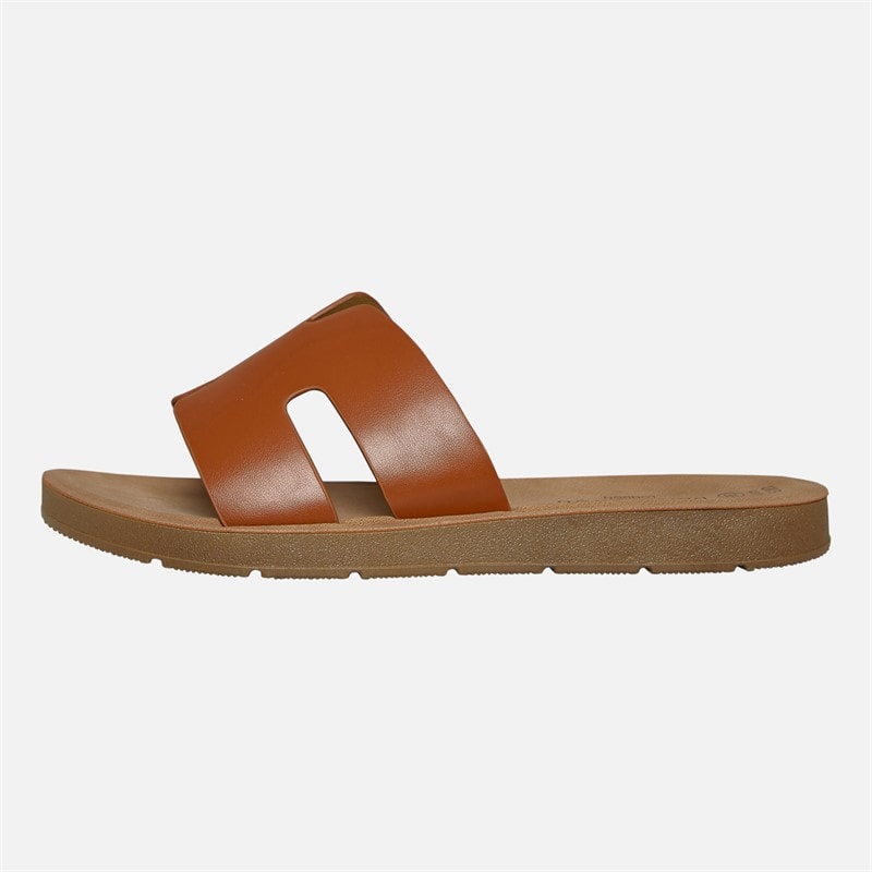 Womens Tina Sandals Tan - Image 2