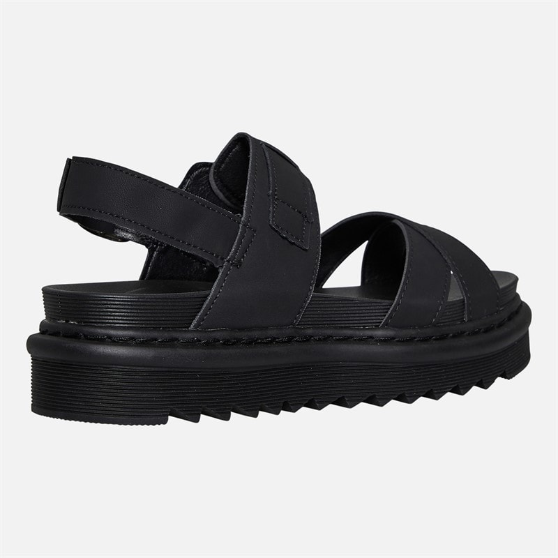 Womens Debbie Ankle Strap Sandals Black - Image 5