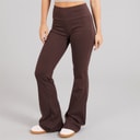 Womens Jane Yoga Pants Chocolate