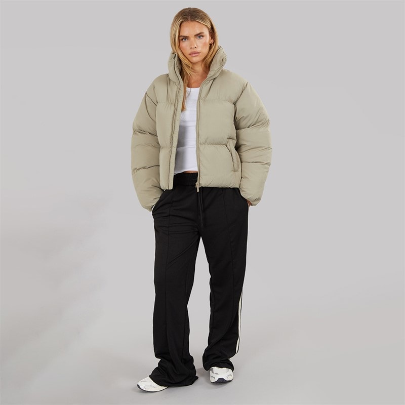 Womens Ramblin Short Puffer Jacket Sage - Image 3