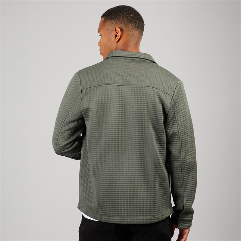 Mens Mckinley Long Sleeve Shirt Dark Forest - Image 2