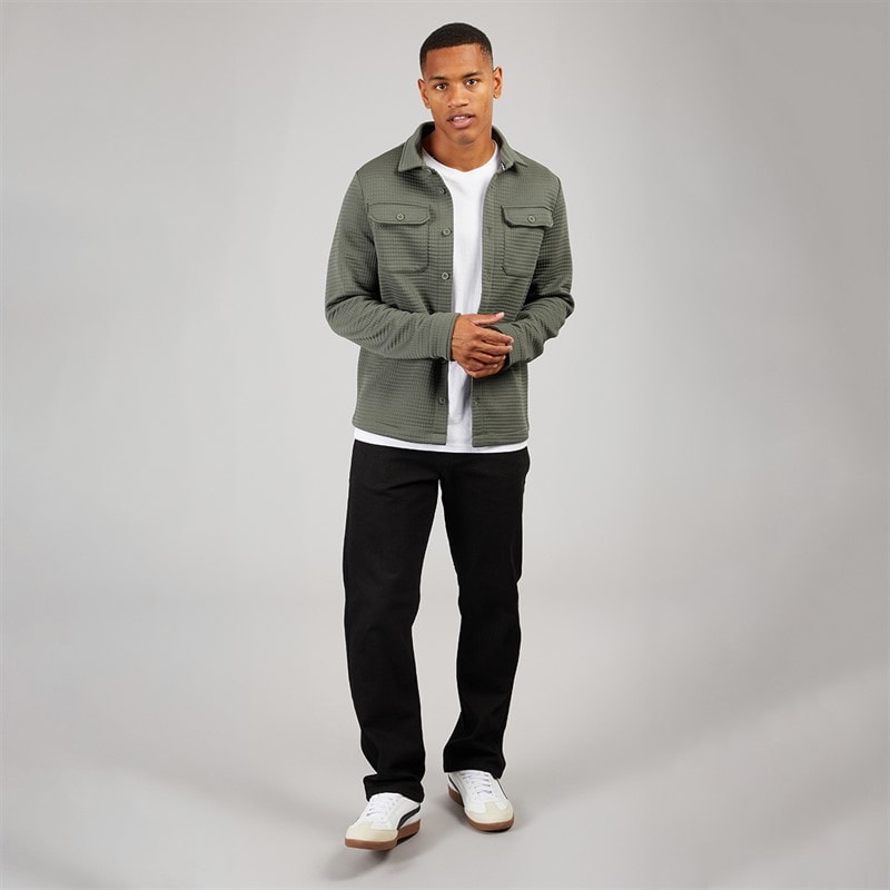 Mens Mckinley Long Sleeve Shirt Dark Forest - Image 4