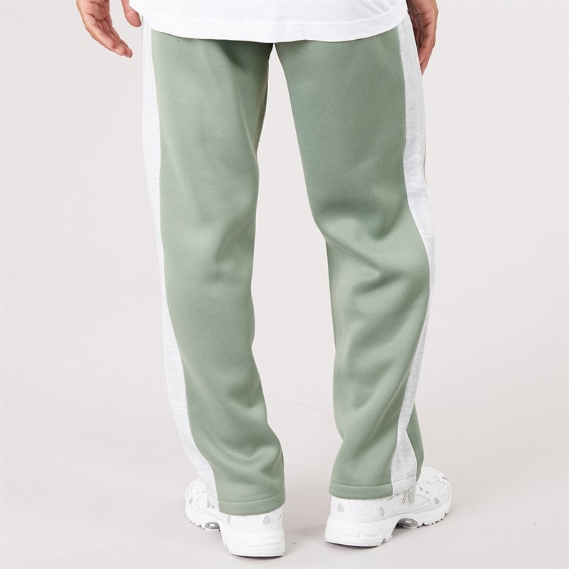 Mens Vukas Wide Fit Joggers Mineral Green/Ecru Marl - Image 2