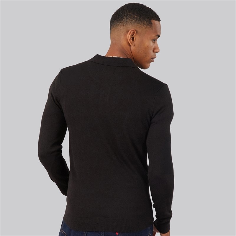 Mens Brankle Jumper Jet Black - Image 2