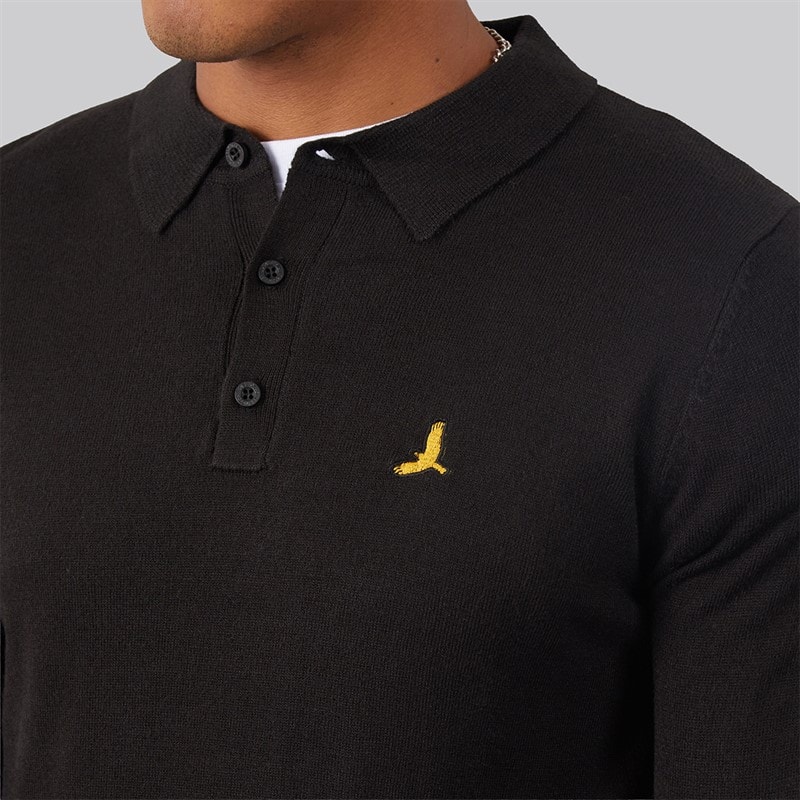 Mens Brankle Jumper Jet Black - Image 3