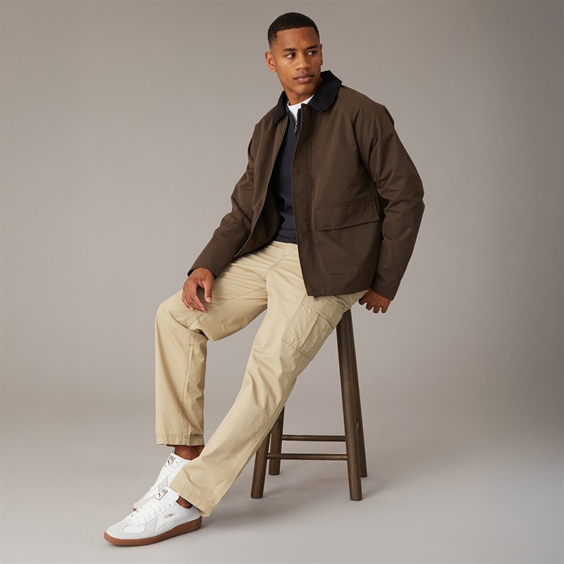 Mens Darley Jacket Brown - Image 4