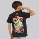 Boys Scran T-Shirt Jet Black/Multi Colour
