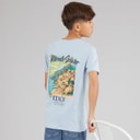 Boys Solaro T-Shirt Light Blue/Multi-Colour