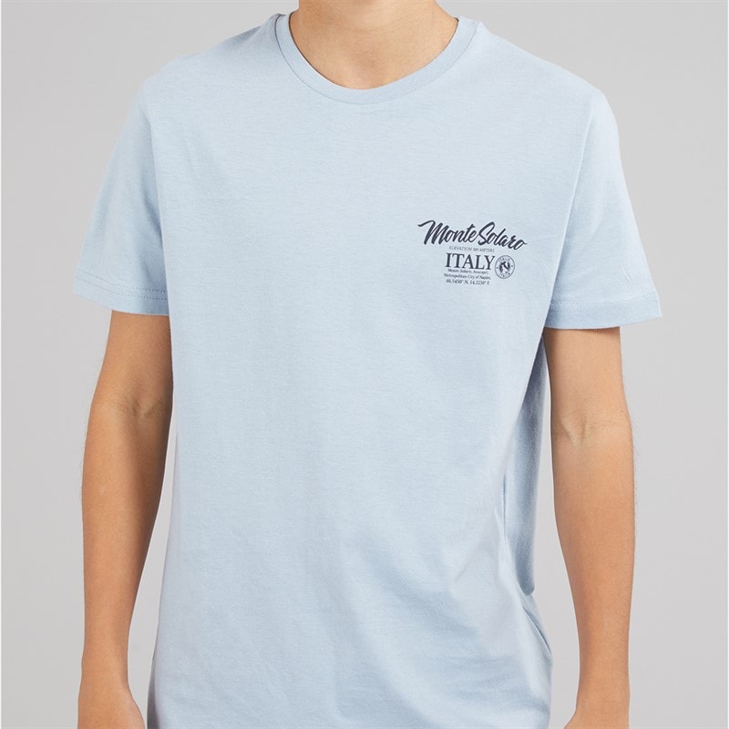 Boys Solaro T-Shirt Light Blue/Multi-Colour - Image 5