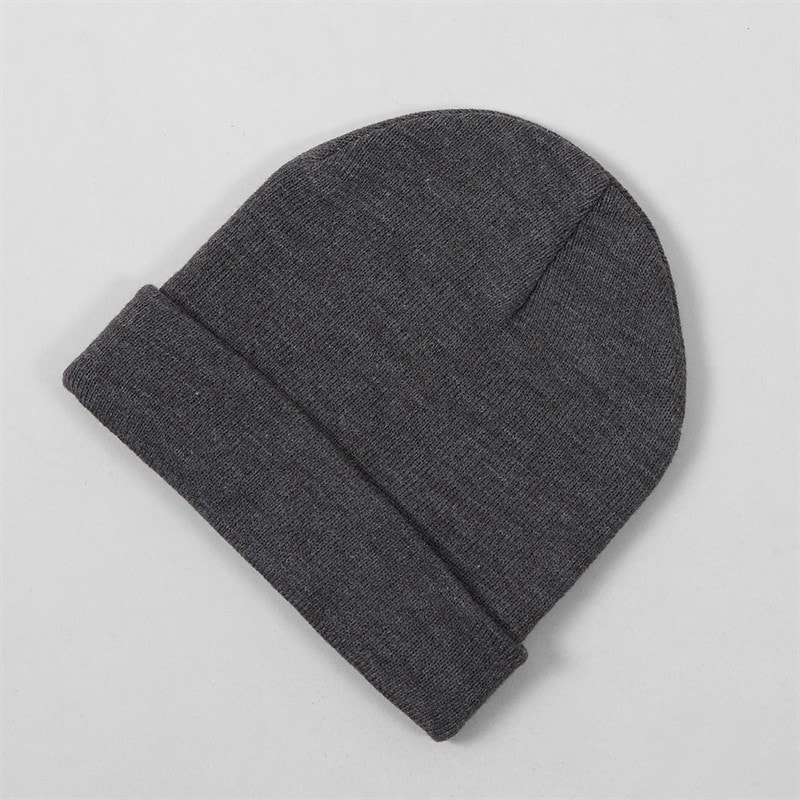 Brave Soul Mens Beanie Charcoal